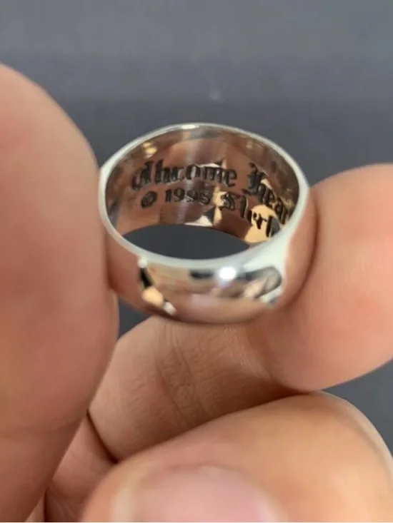 Authentic Chrome Hearts CH Ring Sterling Silver - Picture 2 of 3
